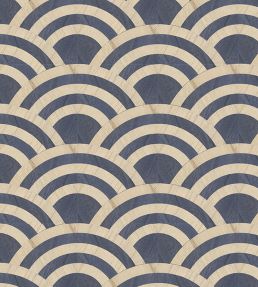 Lucky O's Wallpaper by Moooi Birch & Blue
