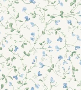 Lucy Wallpaper by Sandberg Sky Blue