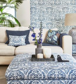 Luela Fabric by Prestigious Textiles Palm