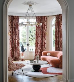 Luminescence Fabric by Casamance Celadon