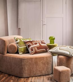Luminescence Cushion 40 x 60cm by Maison Casamance Grege