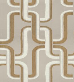 Luminescence Fabric by Casamance Grege