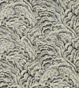Lumino Wallpaper by Clarke & Clarke Noir/Gilver