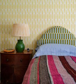 Luna Fabric by Molly Mahon Khaki