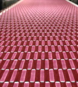 Luna Fabric by Molly Mahon Pink