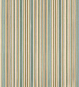 Luna Stripe Fabric by GP & J Baker Blue/Green