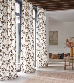 Lunaria Fabric by Casamance Jaune Or