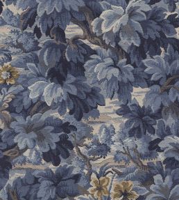 Lush Trees Wallpaper by Eijffinger Blue