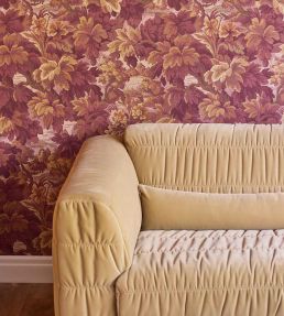 Lush Trees Wallpaper by Eijffinger Orange