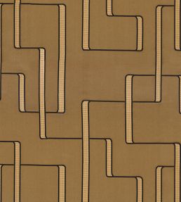 Lusio Fabric by Casamance Mordore