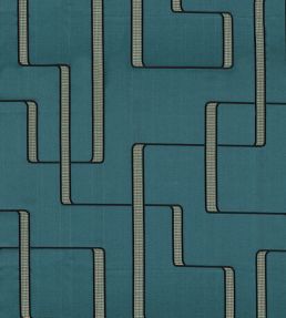 Lusio Fabric by Casamance Petrole