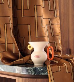 Lusio Fabric by Casamance Sable