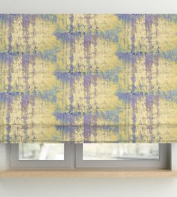 Lustre Fabric by Arley House Lemon Violet