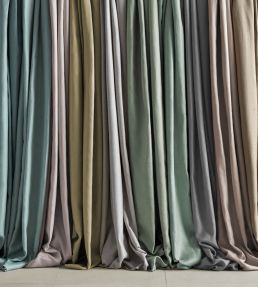 Lustre Fabric by Zoffany Aqua