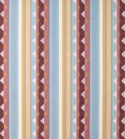 Lutley Stripe Fabric by Sanderson Damson/Medlar