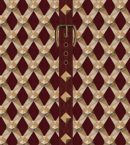 Luxury Detail Wallpaper by MINDTHEGAP Bordeaux