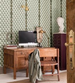 Luxury Detail Wallpaper by MINDTHEGAP Green
