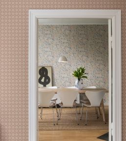 Lyckan Wallpaper by Sandberg Copper