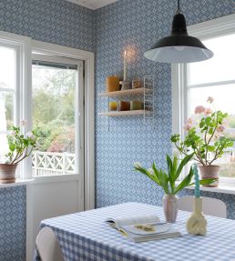 Lyckan Wallpaper by Sandberg Sapphire