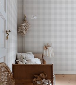 Lykke Wallpaper by Sandberg Mineral Grey
