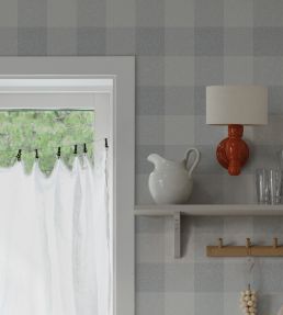 Lykke Wallpaper by Sandberg Misty Blue