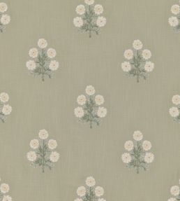 Lyla Fabric by Warwick Eau De Nil