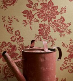 Lyon Wallpaper by Sanderson Sand/Russet