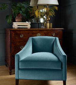 Lyra Velvet Fabric by Thibaut Suede