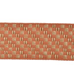 Macao Raphia Braid 60mm Trimming by Houles Corail