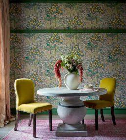 Macaw Wallpaper by 1838 Wallcoverings Blush
