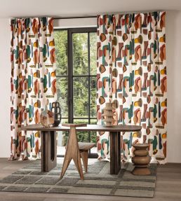 Machaya Fabric by Casamance Multicolor