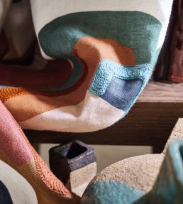 Machaya Fabric by Casamance Multicolor