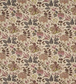 Madagascar Fabric by Sanderson Hemp/Black