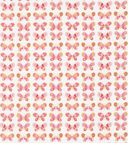 Madame Butterfly Fabric by Scion Cerise/Pistachio/Chalk