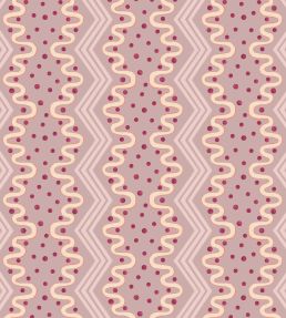Madame Ziggle Wallpaper by Ottoline Blueberry Yoghurt