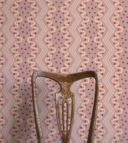 Madame Ziggle Wallpaper by Ottoline Blueberry Yoghurt