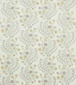 Madeleine Fabric by Nina Campbell Purple/Yellow