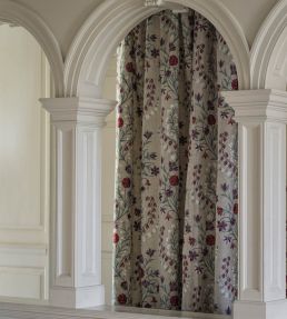 Madeleine Fabric by Nina Campbell Blue/Yellow