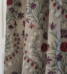 Madeleine Fabric by Nina Campbell Blue/Yellow
