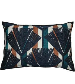 Madère Cushion 40 x 60cm by Maison Casamance Multico Bleu