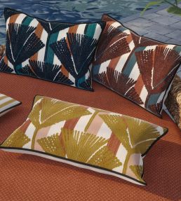 Madère Cushion 40 x 60cm by Maison Casamance Multico Moutarde