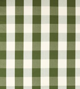 Madras Check Fabric by Sanderson Avocado