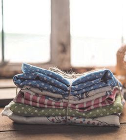 Madras Spot Fabric by Titley and Marr Rose