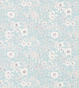 Maelee Fabric by Sanderson Teal