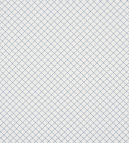 Maggie Lattice Fabric by Schumacher Indigo