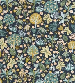 Magic Forest Wallpaper by Caselio Bleu nuit