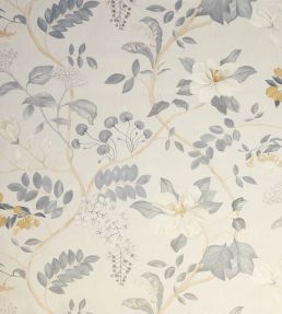 Magical Plants Wallpaper by Liberty Smalt Blue