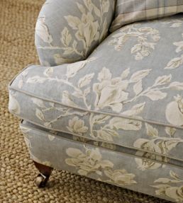 Magnolia & Pomegranate Fabric by Sanderson Russet/Wheat