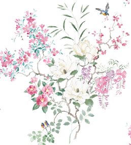 Magnolia Blossom Wallpaper by Sanderson Blossom/Leaf