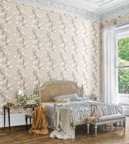 Magnolia Tree Wallpaper by Cole & Son Soft Cream & Powder